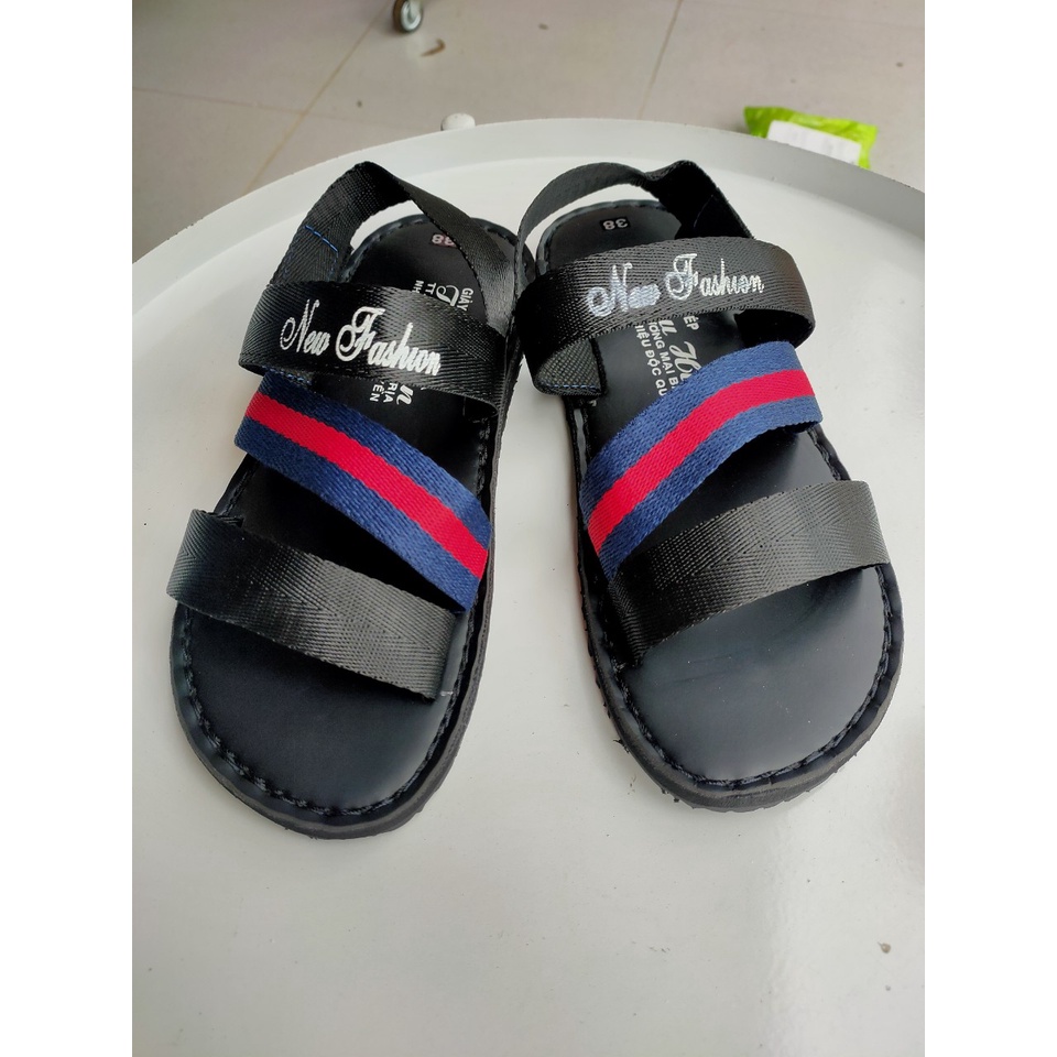 (XẢ KHO)Giày Sandal quai dù đế may siêu bền nhiều màu size 35-39