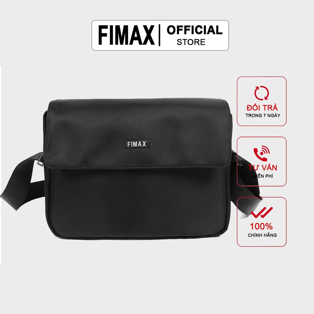 Túi đeo chéo messenger Ipad Fimax vải chống nước chống sốc kích thước lớn 28x20 cm - Túi đeo chéo thời trang nam