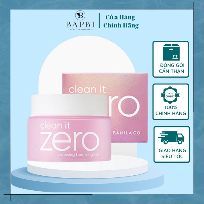 Sáp Tẩy Trang Zero Cleansing Balm Original 100ml