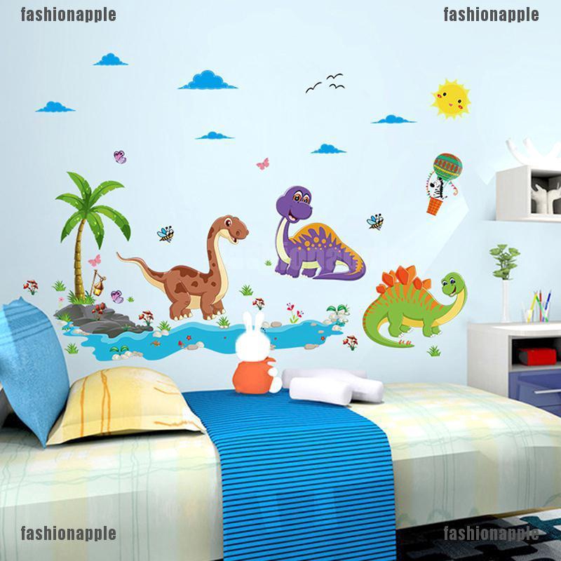 ❀❀ Sticker Dán Tường Hình Khủng Long Trang Trí Phòng Cho Bé