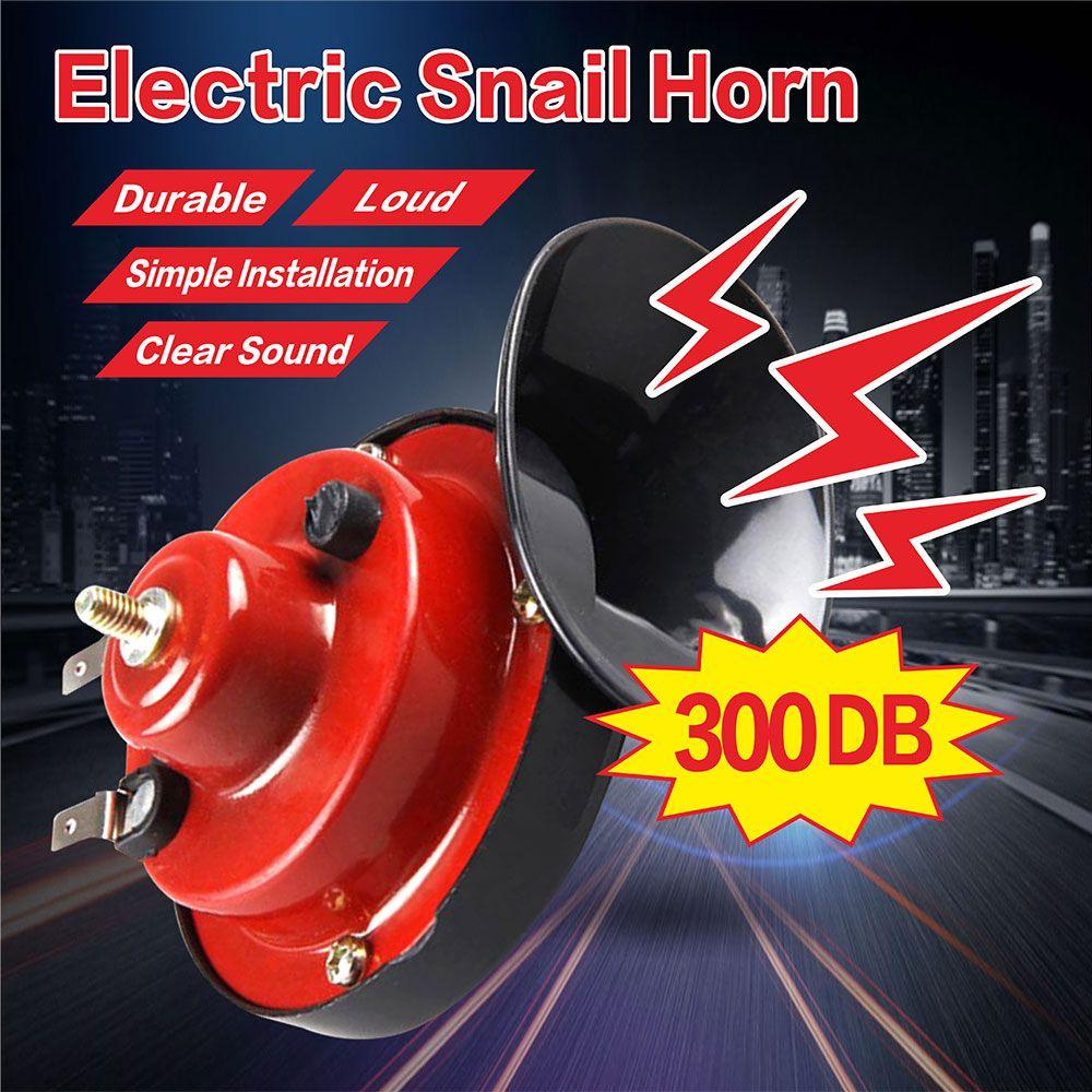 Còi Hơi Hình Ốc Sên Chống Thấm Nước Chuyên Dụng Cho Xe Mô Tô