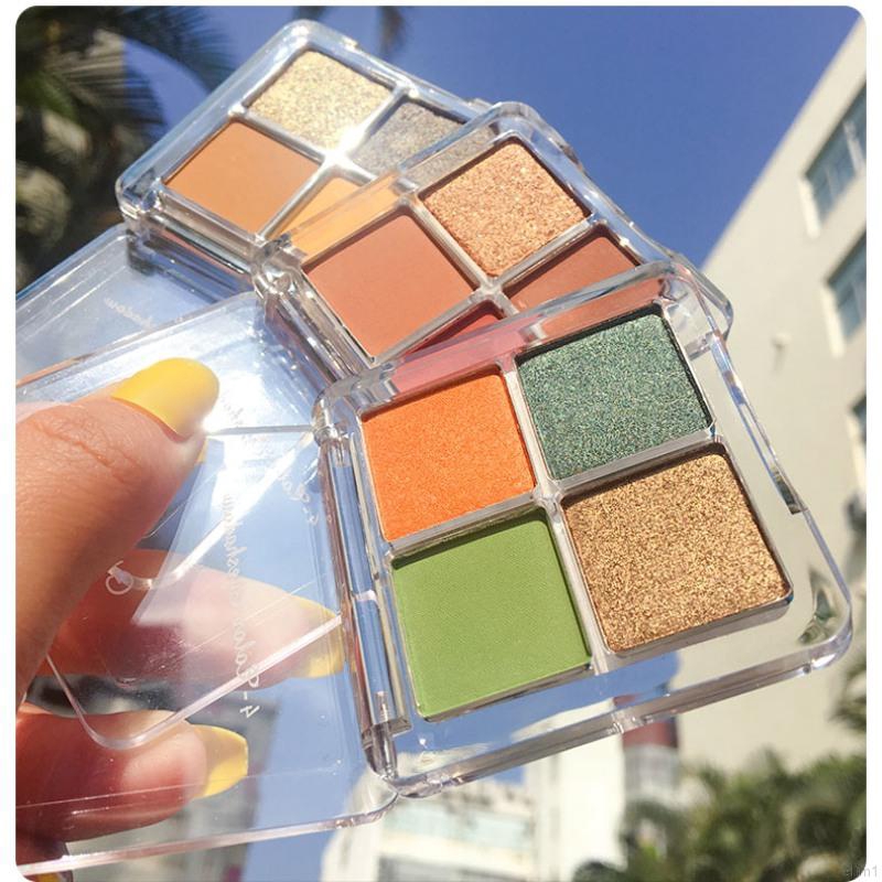 Bảng phấn mắt GUICAMI 4 màu sắc trang điểm lâu trôi dễ sử dụng | BigBuy360 - bigbuy360.vn