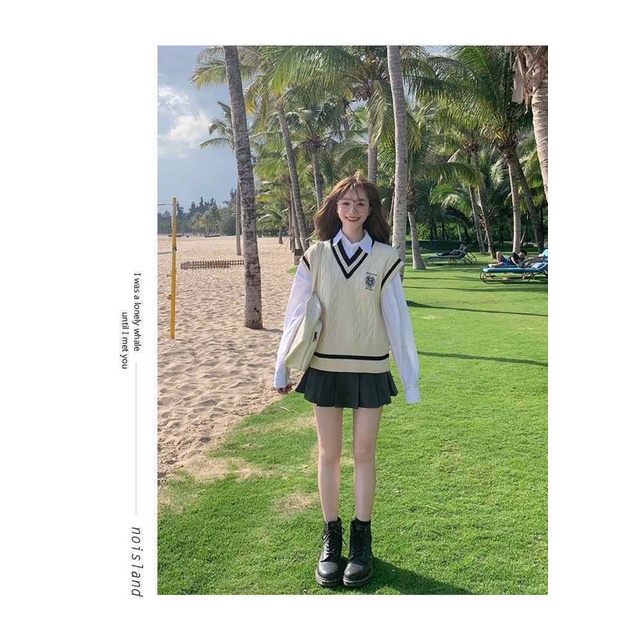 Áo gile phong cách hàn quốc - HÀNG CÓ SẴN