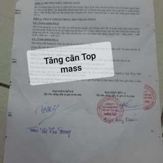 Sữa bột tăng cân Top mass gold