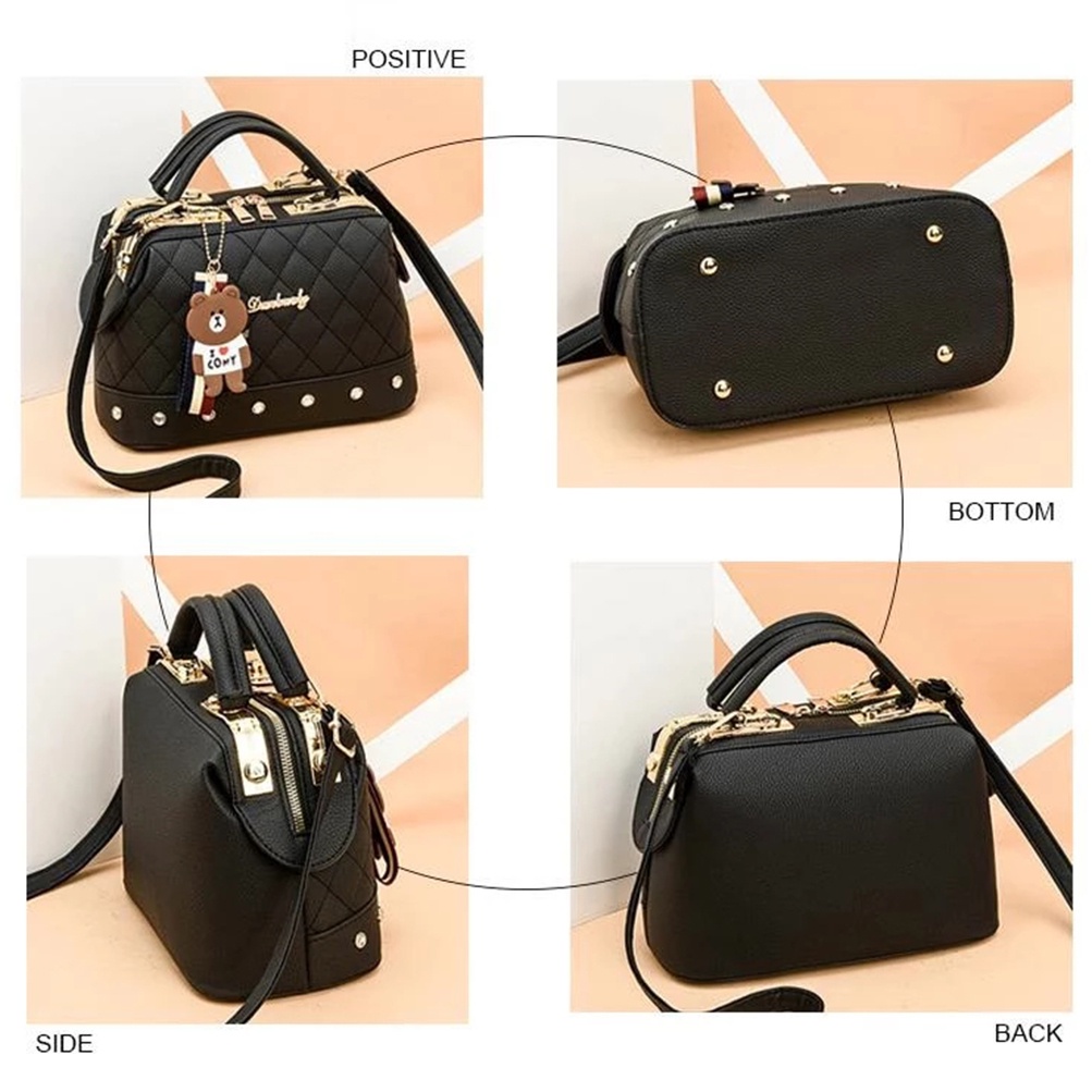 Túi Xách Boston Thiết Kế Dễ Thương Thời Trang Đi Biển Mùa Hè Cho Nữ