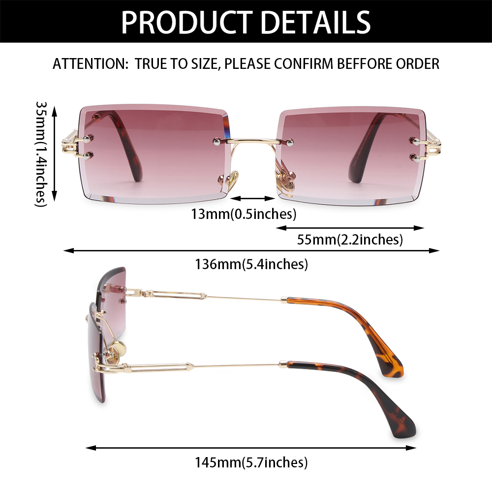 Kính Mát Gọng Kim Loại Chống Tia Uv400 Phong Cách Cổ Điển Cho Nữ | BigBuy360 - bigbuy360.vn