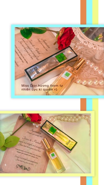 TINH DẦU NƯỚC HOA MISS SIÊU NHẸ NHÀNG CHO NỮ MINI 20ML