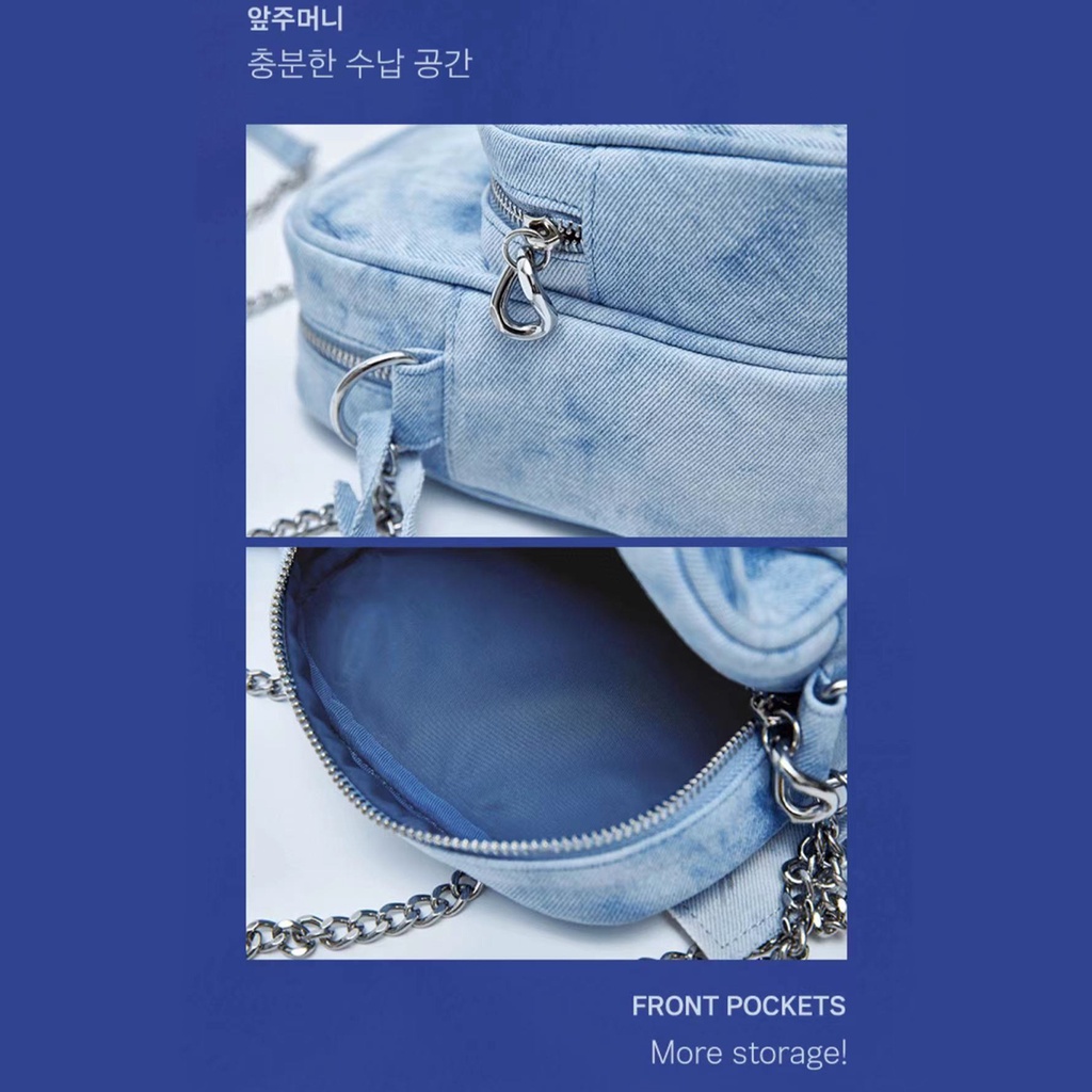 Túi Đeo Chéo Mini Phong Cách Kpop BTS Bangtan Boys Merch J-HOPE