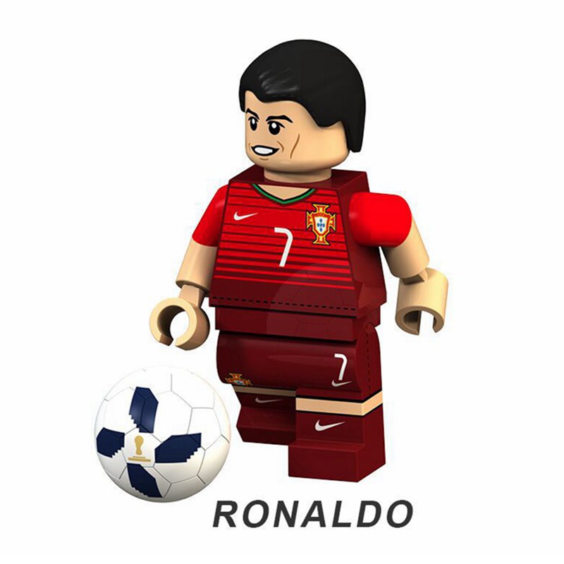 Mô Hình Cầu Thủ Bóng Đá Messi Ronaldo Beckham Jordan Kobe James