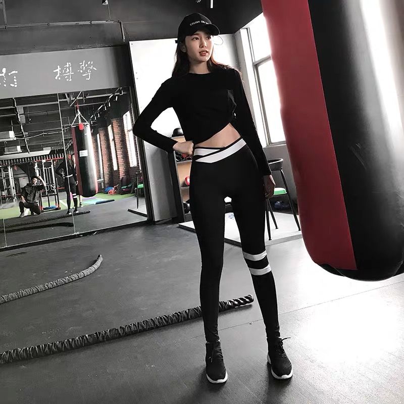 Quần Legging Thể Thao Nữ Chất Liệu Đàn Hồi Nhanh Khô | BigBuy360 - bigbuy360.vn