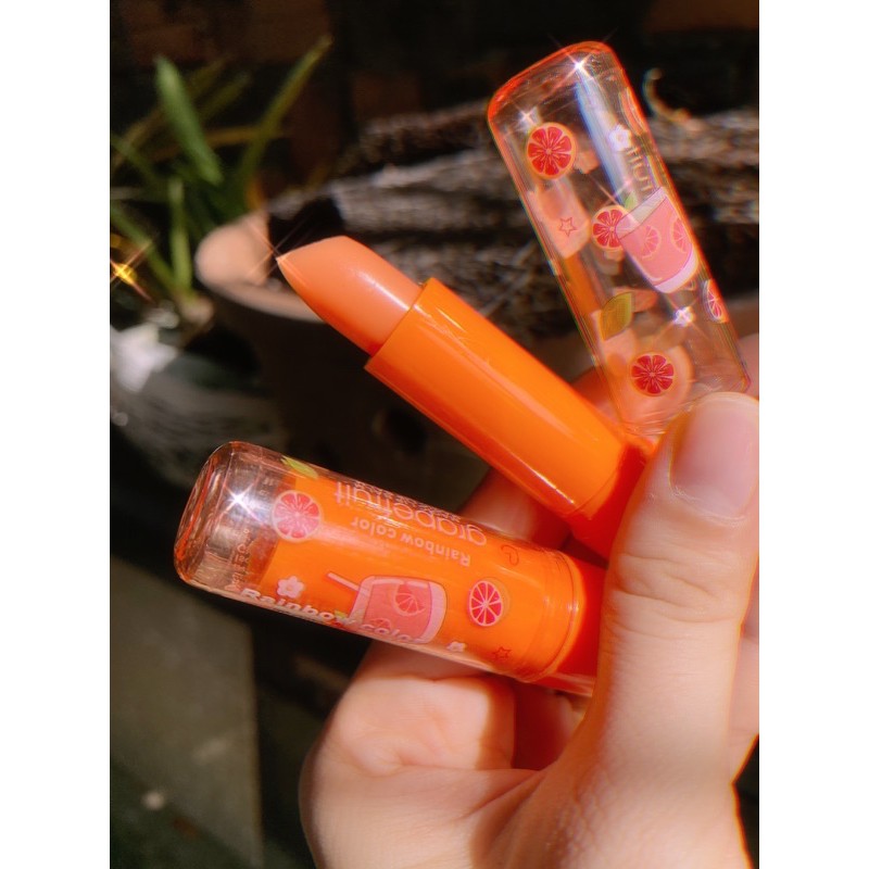 Son Dưỡng Đào Peach LipBalm RAINBOW Chính Hãng Nội Địa | BigBuy360 - bigbuy360.vn