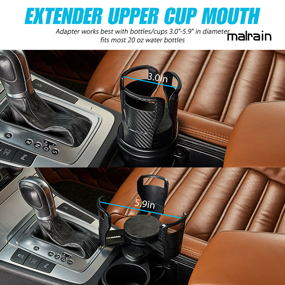 Giá Đỡ Bình Nước 2 Trong 1 Cho Xe Hơi