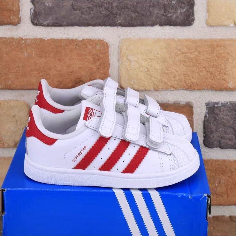 Giày thể thao Adidas Superstar 360 màu trắng đen cho bé trai