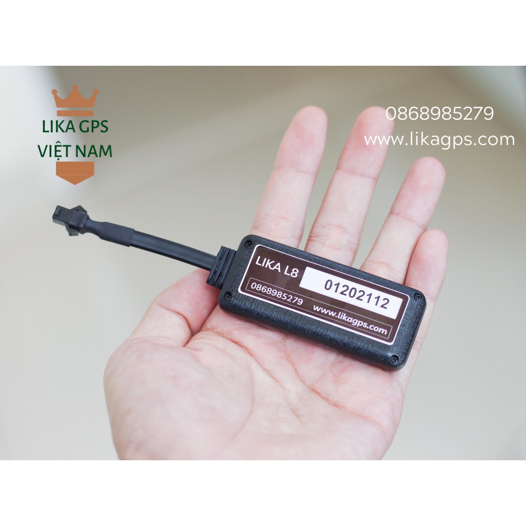 Định vị xe máy,oto LIKA  Độ chính xác cao - Bảo hành 1 năm - Hỗ trợ lắp đặt từ xa - LIKA GPS