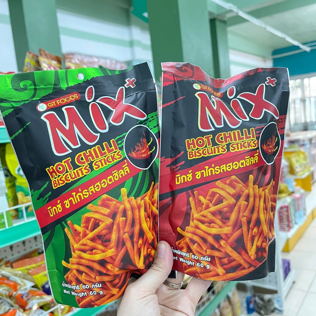 Bim bim tăm Mix Thái Lan gói 60g các vị