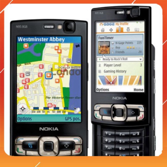 GIÁ KỊCH SÀN Điện Thoại Nắp Trượt Nokia N95 8G Chính Hãng Có WiFi 3G Bảo Hành Uy Tín GIÁ KỊCH SÀN