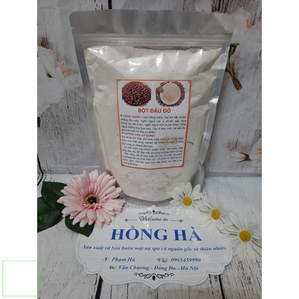 BỘT ĐẬU ĐỎ NGUYÊN CHẤT 1KG dùng đắp mặt tắm trắng handmade