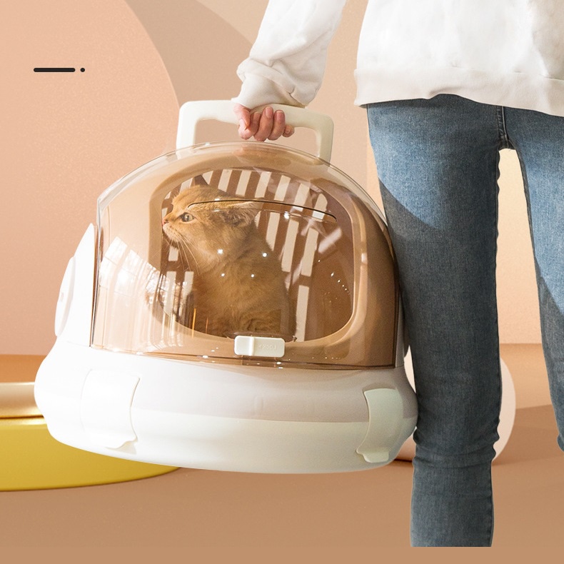 Lồng vận chuyển Cat Space tròn cho chó mèo