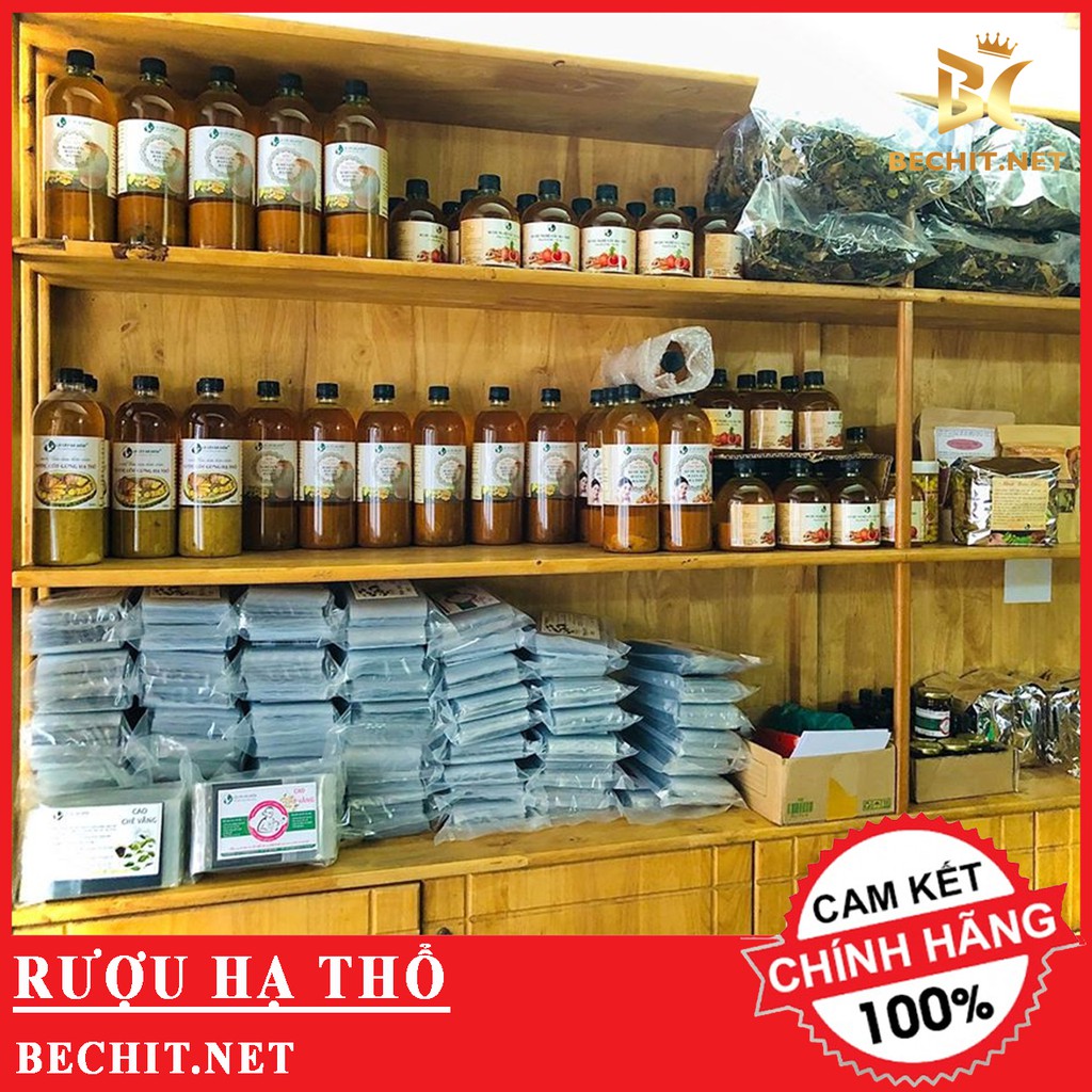 Rượu Nghệ Gấc Hạ Thổ Thoa Mặt Sau Sinh Trắng Da Mờ Thâm Nám [Hanmade] - Cốt Nghệ Gấc Hạ Thổ Loại 1