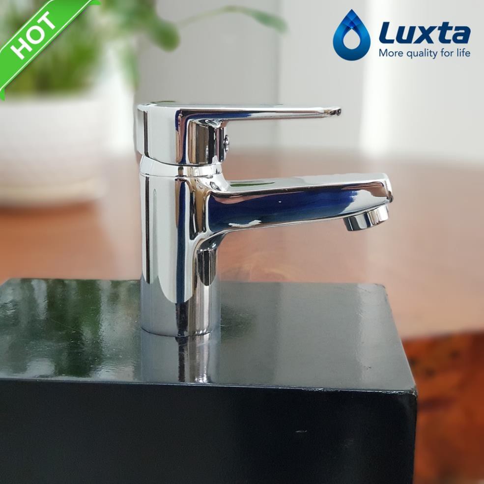 Vòi LAVABO nóng lạnh Luxta L1223 tặng 2 dây cấp, bảo hành 5 năm