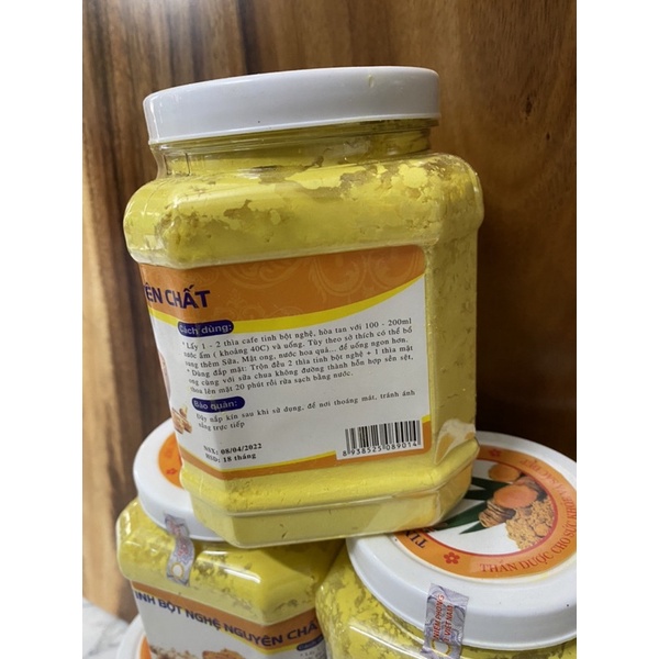 Tinh Bột Nghệ Nguyên Chất 500g