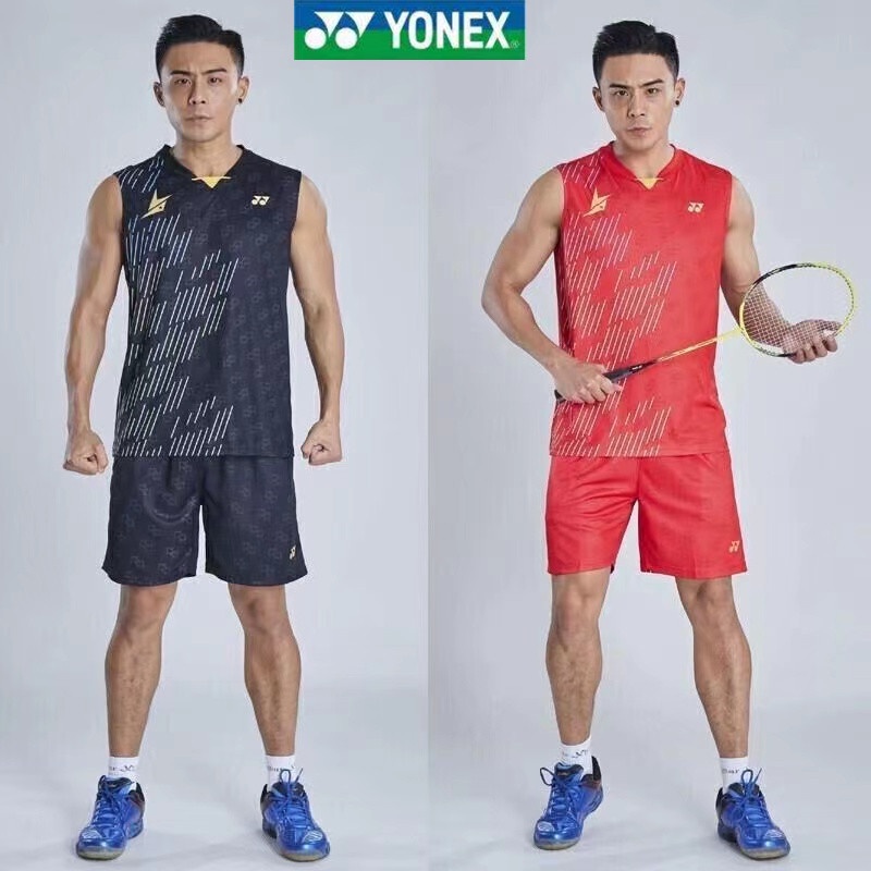 Bộ Quần Áo Thể Thao Cầu Lông Yonex Sát Nách Thiết Kế Trẻ Trung Năng Động Hợp Thời Trang