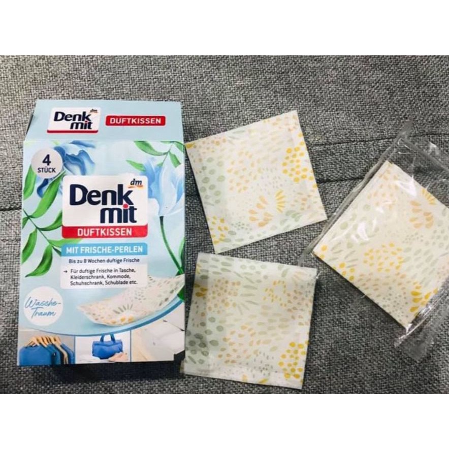 Giấy thơm quần áo Denkmit, Lenor Đức hương thơm tươi mát chống ẩm mốc - Hàng nội địa Đức