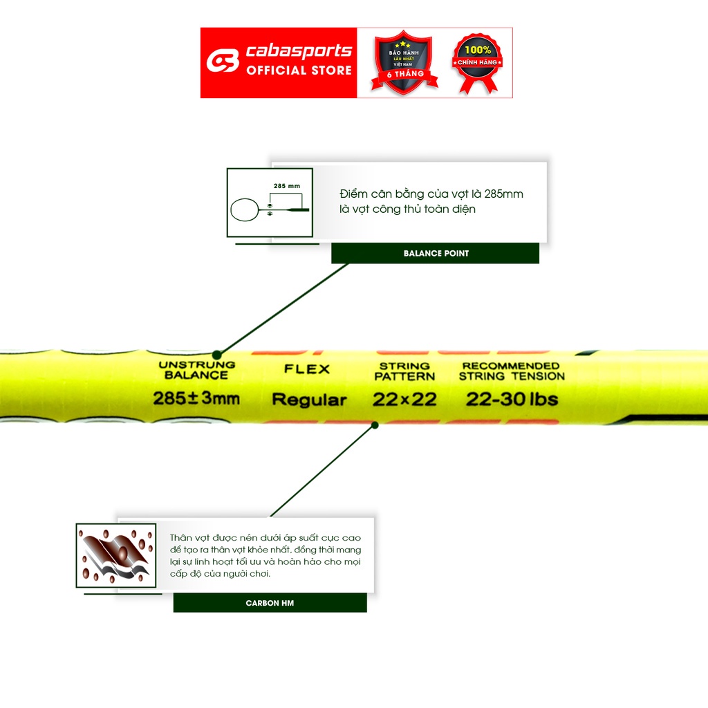 Vợt cầu lông ProKennex X3 9000 Speed chính hãng thể thao cao cấp công thủ toàn diện Bảo hành 9 tháng
