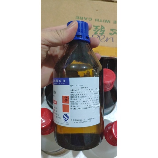 Hoá chất Isoamyl alcohol CAS 123-51-3 chai 500ml iso pentanol