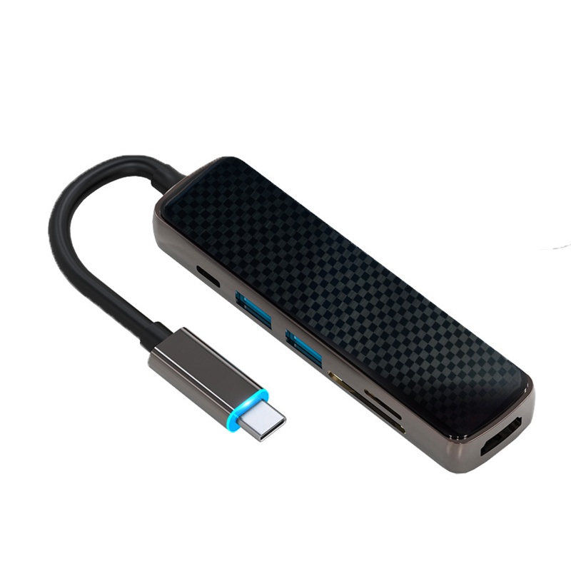 Đầu Chuyển Đổi USB3 0 TF SD Đa Cổng 6 Trong 1 Gọn Nhẹ