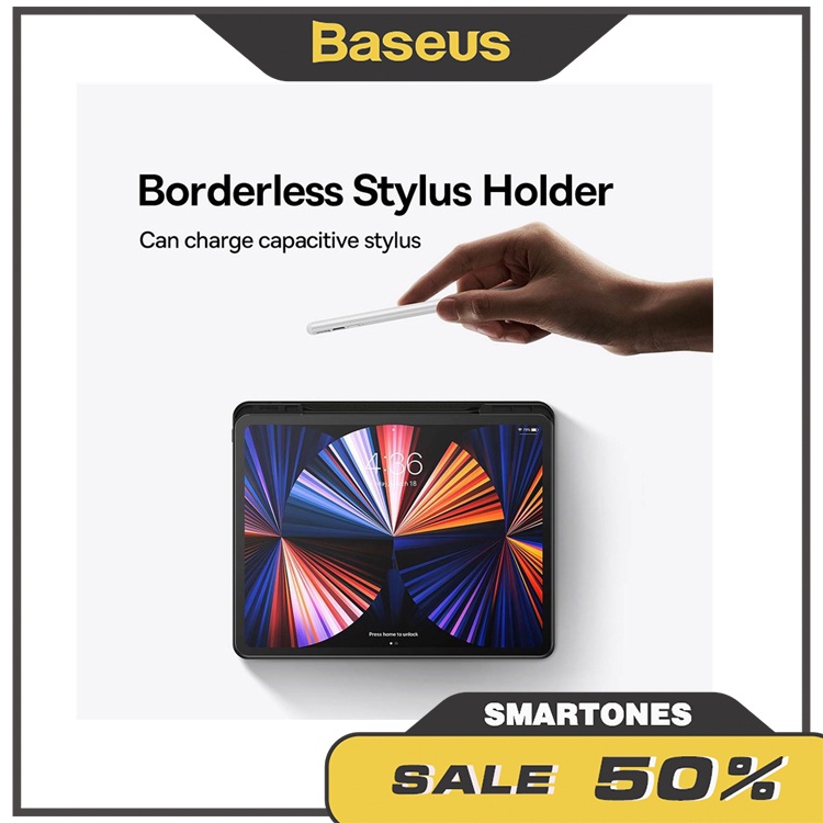 Ốp lưng bao da iPad Baseus Safattach Y-Type Magnetic Stand cho iPad Pro 11'' 12.9''   Air