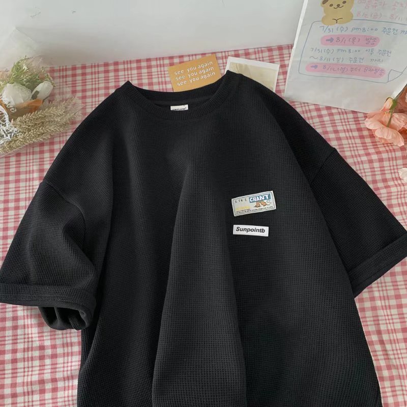 Áo Thun Tay Ngắn Chất Liệu cotton Cao Cấp Thiết Kế Mới Thời Trang Mùa Hè Dành Cho Cặp Đôi