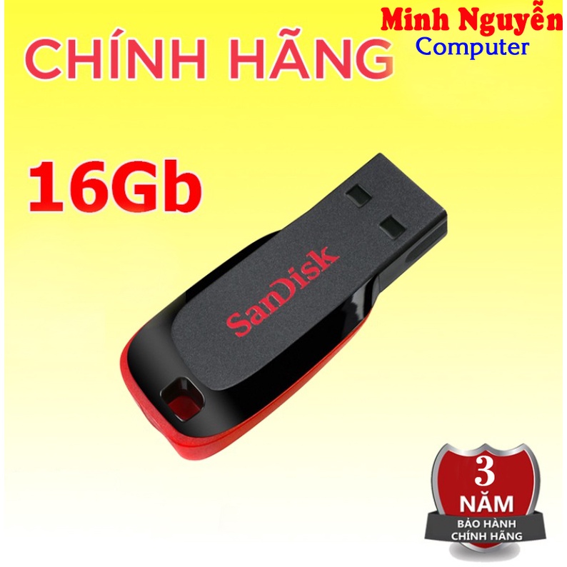 USB SanDisk 16Gb CZ50 Chính Hãng | BigBuy360 - bigbuy360.vn