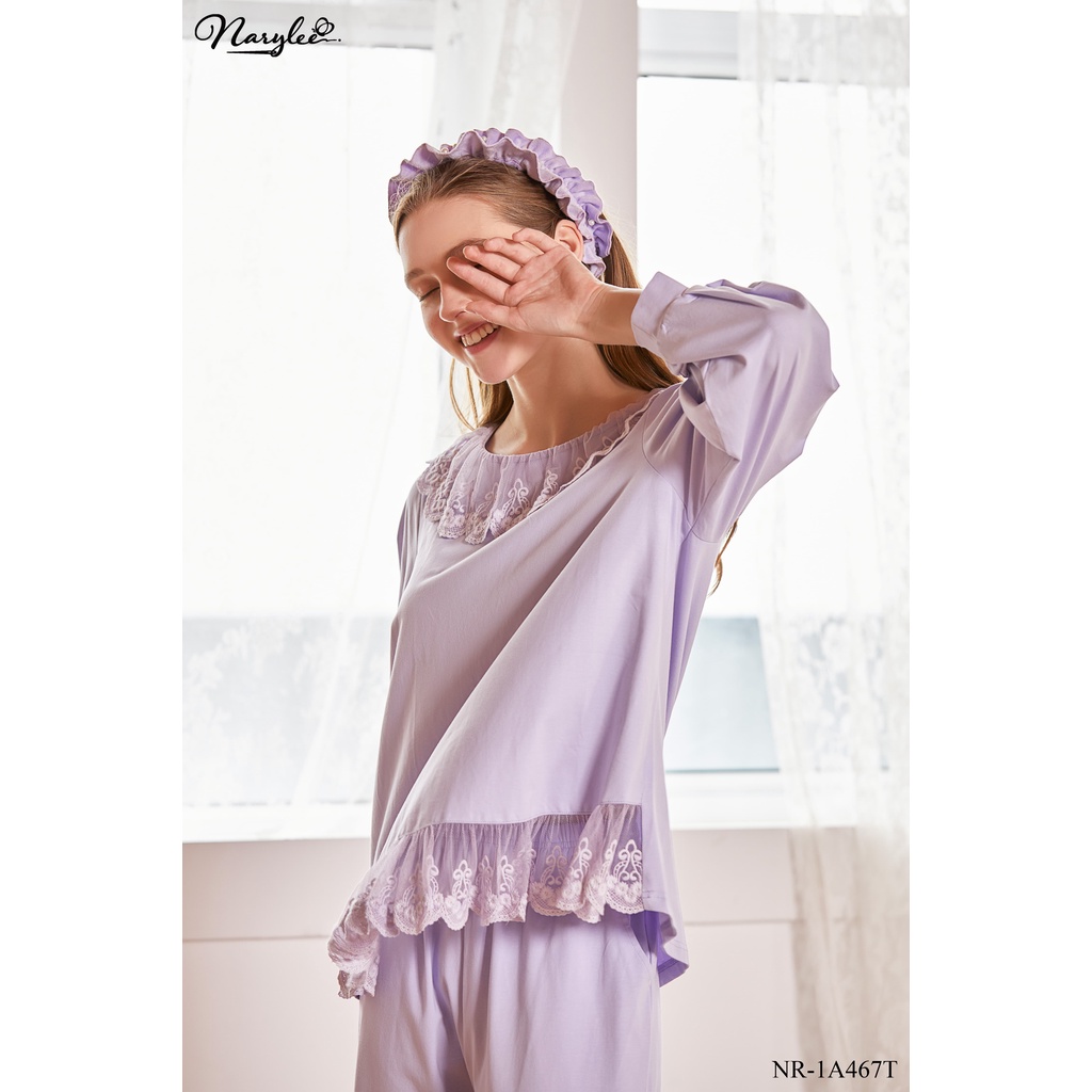 Bộ Đồ Ngủ Mặc Nhà Narylee Pyjama Dài Tay Thu Đông 2021 NR-1H467
