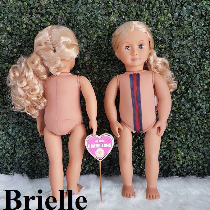 #Brielle _Búp bê mỹ 46cm _Our Generation 18 inch doll (kèm quần áo ngẫu nhiên)