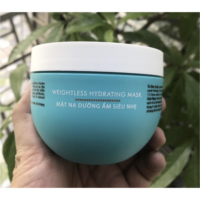 Dầu hấp dưỡng ẩm siêu nhẹ Weightless Hydrating Mask Moroccanoil 500ml