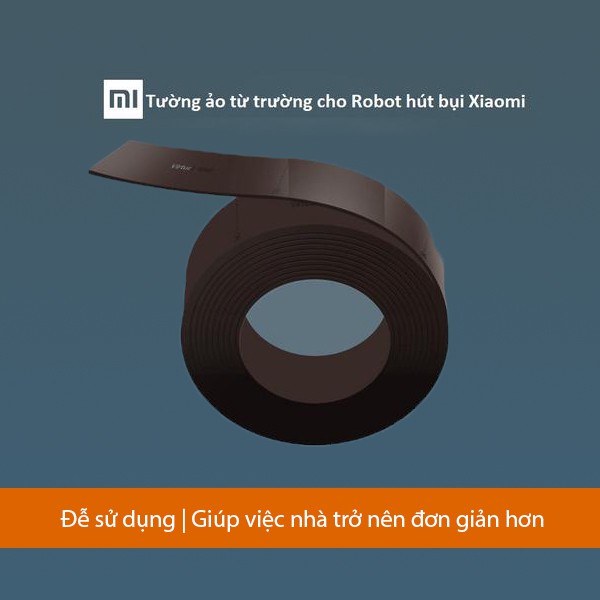 Băng dính từ trường tạo tường ảo cho Robot hút bụi # Xiaomi virtual wall for vacuum cleaner