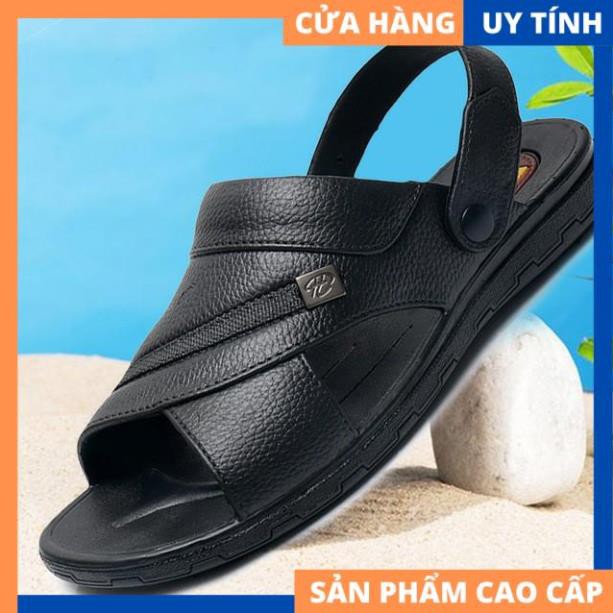 Sandal Nam Chất Cao Su Đúc Chống Nước Siêu Bền [HÀNG ĐẸP]