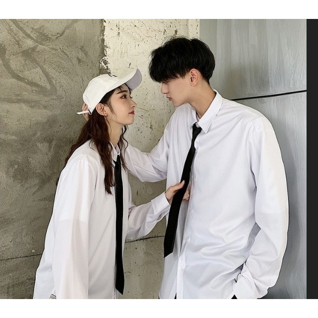 Áo Sơ Mi Trắng Dài Tay Phong Cách Thời Trang Hàn Quốc Siêu Hot | BigBuy360 - bigbuy360.vn