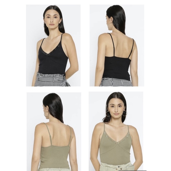 Áo 2 dây thun gân xuất dư xịn