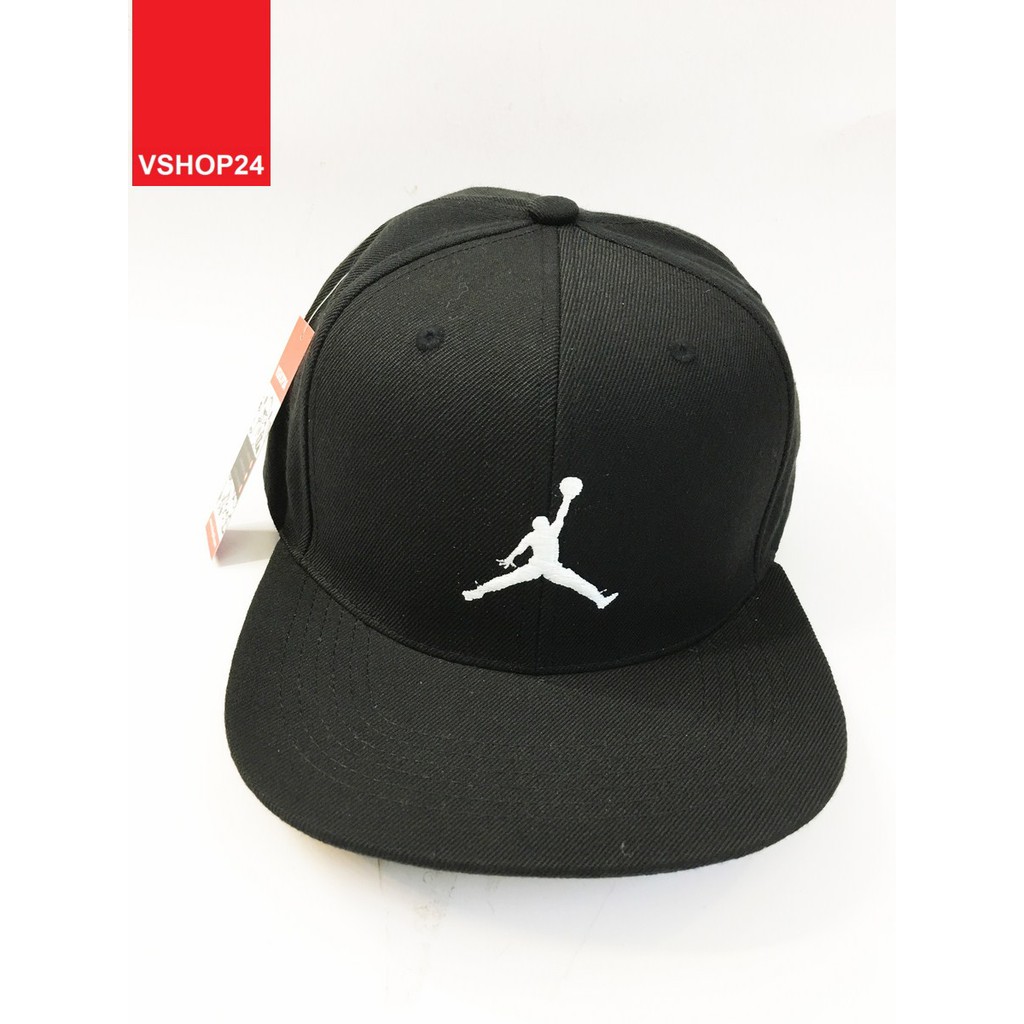 Mũ snapback đen vnxk Jordan