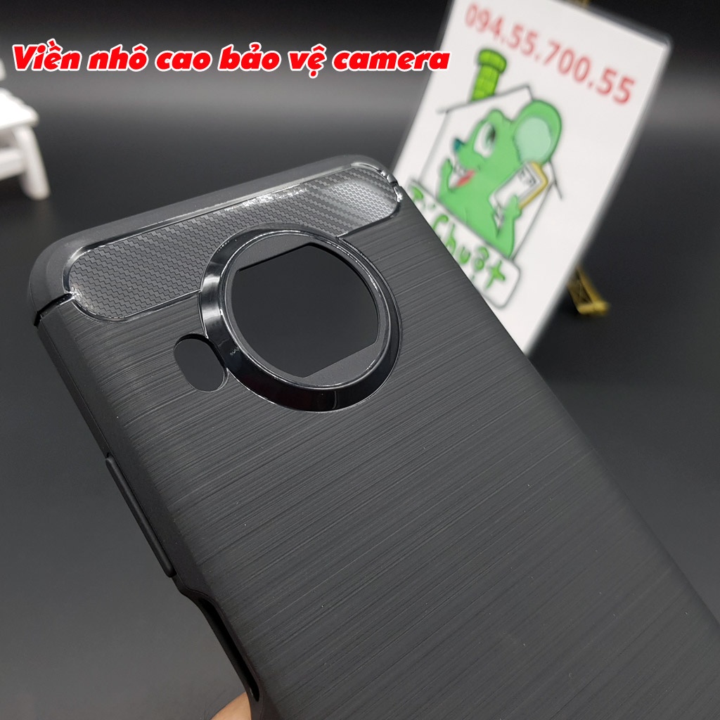 [Ảnh Thật] Ốp Lưng Xiaomi Mi 10T Lite Dẻo Carbon Phay Xước Chống Sốc