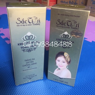 Kem Trắng Da Body Sắc Tiên (tặng kèm Tẩy tể bào chết)