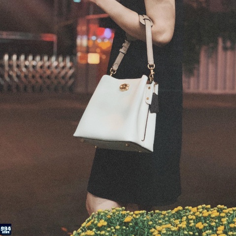 Túi Xách Nữ Coach Willow Bucket Bag Full Da - Hàng Chính Hãng