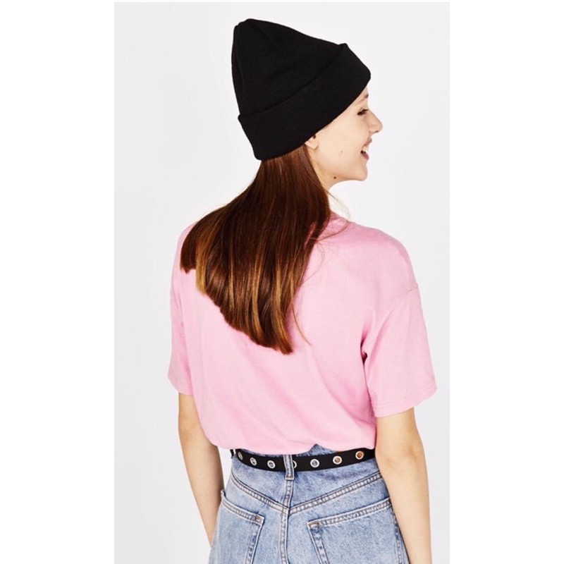 ÁO THUN PULL&BEAR HỒNG