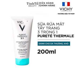 Sữa Rửa Mặt Tẩy Trang 3 Tác Dụng Vichy Purete Thermal One Step Cleanser 100/200ml