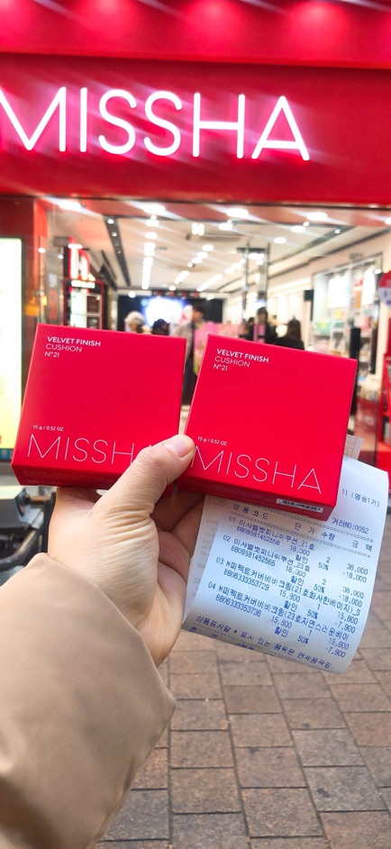 CUSHION MISHA ĐỎ[ HÀNG CHÍNH HÃNG KÈM BILL] | BigBuy360 - bigbuy360.vn