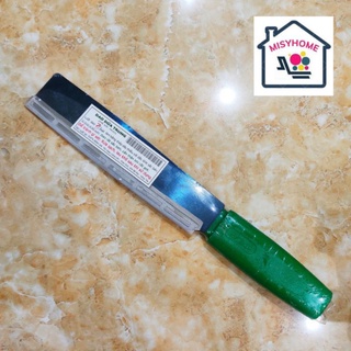 Dao làm bếp nhà bếp thép dây thiều cán nhựa xanh siêu sắc bén thái thịt cá củ quả 7 thép Misyhome