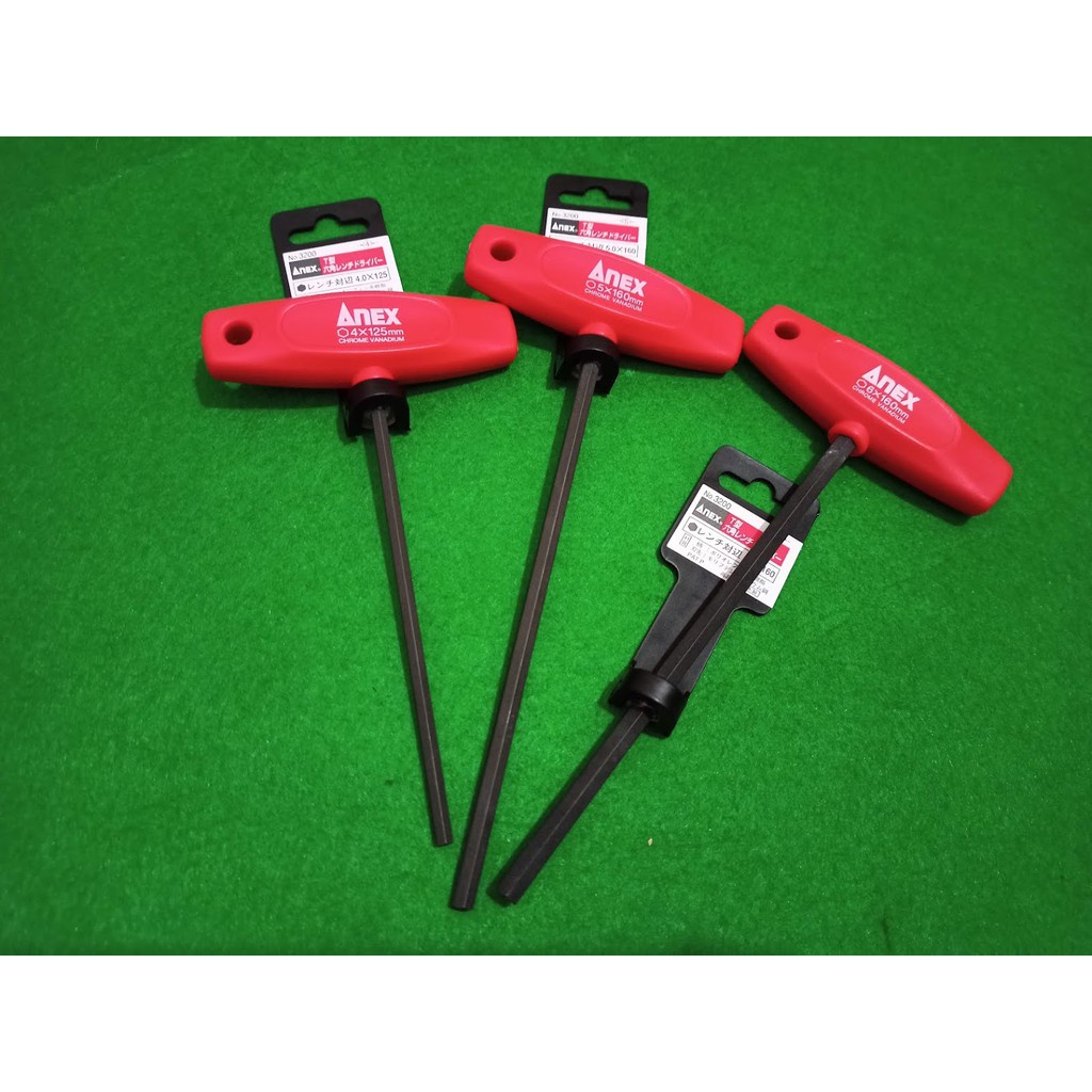 Tô vít lục giác tay cầm chữ T No.3200  Anex Made in Japan