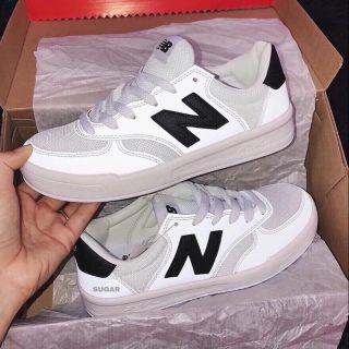 [Hàng sẵn + Full box] Giày NB phản quang chữ đen